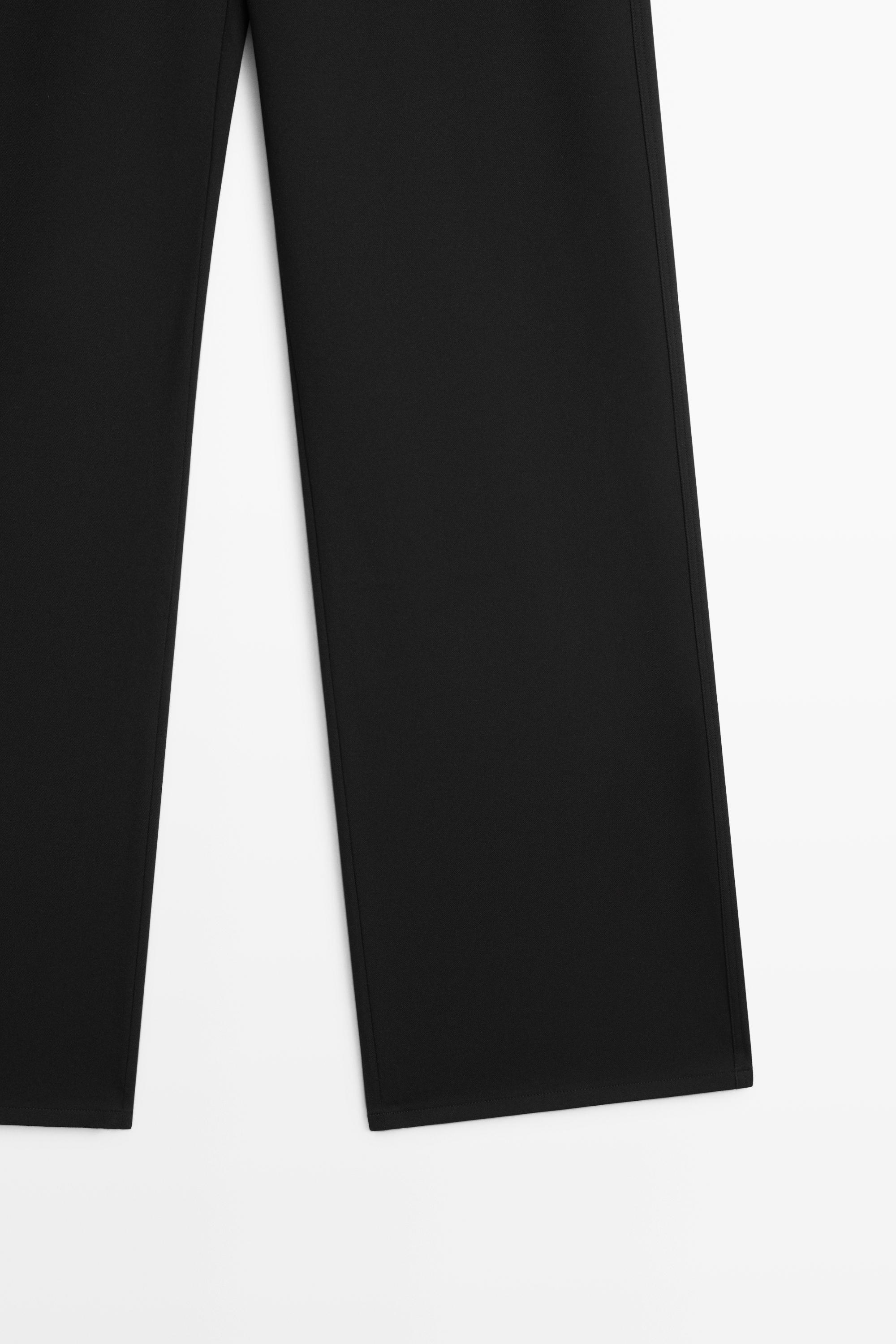 Pantalon straight technique